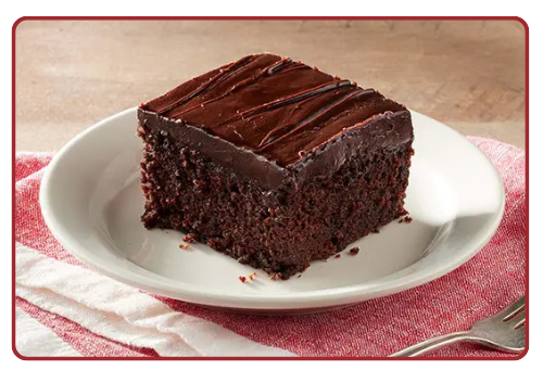 Double Chocolate Fudge Coca-Cola® Cake