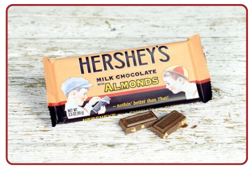 Hershey® Milk Chocolate Bar with Almonds