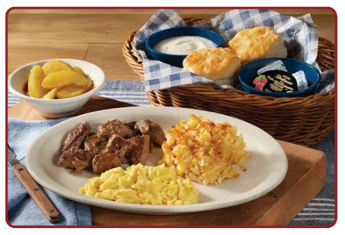 The Cracker Barrel’s Country Boy Breakfast